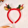 Accesorios Navideños para el Cabello de Bosque Relleno, Lindas Horquillas de Astas de Alce, Diademas, Horquillas para el Día del Niño, Flequillo, Adornos para la Cabeza de Mujer