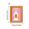 Estilo Artístico Nuevo Transfronterizo Pintura Famosa Gato Gritando Múltiples Capas de Madera Refrigerador Pegatina Magnética Decoración Cocina Hogar