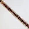 Venta al por mayor de fábrica Cadena de diamantes de código de cadena adhesiva termofusible nueva para bricolaje Accesorios decorativos para bricolaje Ropa Accesorios para actuaciones en escenario Cadena