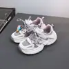 Zapatos Deportivos para Niños, Zapatos de Running para Exteriores a la Moda, Zapatos Versátiles para Niñas para el Día a Día, Nuevo Estilo Primavera Zapatos de Papá, Modernos 5333
