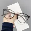 Nuevas Gafas Anti-luz Azul Lisas de Celebridad de Internet Moda para Mujer Montura Fina para Gafas Montura Pequeña Estilo Ojo de Gato Fragante
