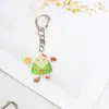 Llavero del Festival del Bote del Dragón, Zongzi, Bote del Dragón, Remando, Colgante de Mochila de Acrílico, Encanto Decorativo de Moda para Bolsas de Buena Suerte