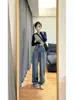 Camiseta feminina color block de manga longa com mangas raglan, corte justo, elástica, modeladora, estilo retrô, gola redonda, top básico para usar por baixo