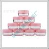 Frasco Redondo Rosa 10g Frasco de Creme Facial Frasco de Amostra de Máscara Facial Frasco de Amostra de Shampoo 10ml Frasco de Creme Frasco de Pomada