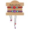 Pulsera tejida de pareja de tarjetas de tortuga vintage Pulsera de cuentas ajustable étnica bohemia Tortuga Turquesa