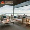Sofá de exterior de ocio simple combinación de sofás para varias personas sofá de esquina fabricantes envío muebles de exterior de ratán