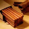 Palitos de Madeira para Asas de Frango para Uso Doméstico, Resistentes a Mofo, Antiderrapantes, Palitos de Madeira Natural, Talheres de Madeira Maciça de Sândalo Vermelho, Sem Tinta, Sem Cera, Palitos para Jantar em Família