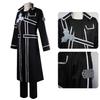 Ropa Cosplay de Sword Art Online Ropa de Animación Bidimensional Ropa de Personaje de Anime Cosplay de Kirigaya Kazuto Conjunto Completo