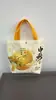 Bolsas de regalo de lona personalizables para el Festival de Medio Otoño. Estas bolsas festivas son perfectas para guardar pasteles de luna y otras golosinas, y se pueden usar como bolsas de mano para ir de compras.