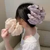 Novo Grampo de Cabelo Nuvem Fofa de Rede com Laço Grande Feminino Presilha Tubarão Hairpin Coreia do Sul Super Fada