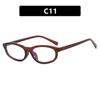 Gafas de Sol Distintivas de Montura Pequeña Gafas de Sol del Mismo Estilo de Celebridad de Internet 2024 Nuevas Gafas de Sol con Sentido Avanzado para Adelgazar el Rostro Redondo