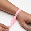 Pulseira Descartável Impermeável Personalizada para Parque Infantil Evento de Exposição Conferência Sinal de Entrada Bilhete Pulseira Descartável