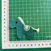 Nuevos Accesorios de Pony Solubles en Agua, Parches de Tela Bordados para Ropa, Fundas para Teléfonos Móviles, Colgantes Listos para Envío Transfronterizo, Calcetines y Accesorios
