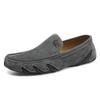 Zapatos casuales de talla grande Tods de cuero genuino estilo coreano, modernos, versátiles, slip-on de pulpo perezoso, zapatos para conducir