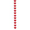Bandera de fieltro con forma de corazón para San Valentín transfronterizo, decoración para bodas, fiestas, bodas, fiestas, etc.