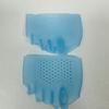Almofada de Meio Pé Colmeia de Cinco Furos Transfronteiriça Separador de Dedos Absorvente de Choque Almofada de Meio Pé de Cinco Dedos para Separar Dedos Sobrepostos Almofada de Silicone Meio Tamanho para Mulheres