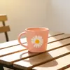 Caneca de Cerâmica para Uso Doméstico, Xícara de Cerâmica Estilo Japonês, Copo de Água para Casal, Caneca de Café Personalizada Retrô para Meninas