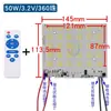 Panel de Luz Solar LED Modelo Manzana 3.2V con Pantalla Eléctrica de Advertencia Intermitente Foco para Exterior Patio Carcasa de Aluminio