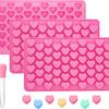 Moldes de Silicona para Pasteles Más Vendidos, Bandejas para Hornear en Freidora de Aire, Moldes de Chocolate, Moldes de Silicona para Hamburguesas y Muffins