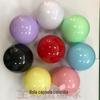 Cápsula Gashapon 120mm Cor Macaron Cor Completa Meia Cor Transparente Caixa Surpresa Presente Brinquedo da Moda