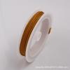 No. 72 hilos de jade encriptados de 0.8 mm de grosor hechos a mano DIY tejidos cuerda roja pulsera colgante material accesorios hilo para joyería