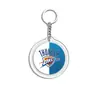 Llavero Colgante de Baloncesto Acrílico Lakers Bulls 76ers Regalos de Venta al por Mayor Transfronteriza