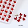 Rhinestones Mariposa 5mm para Uñas Dongzhou Crystal, Rhinestones Imitación Mini Mariposa Brillo Súper Brillante Base Puntiaguda, Decoraciones para Uñas de Forma Irregular