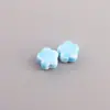 Gradiente de Duas Cores Nuvem Imitação de Jade Furo Grande Flor DIY Corrente para Celular Pulseira Colar Acessórios para Roupas Acessórios de Joias