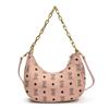 Bolso Bandolera Nicho Transfronterizo Textil Bolso de Mujer Nuevo Bolso Media Luna Estampado Para Viajar Para Todo Combinable Bolso de Axila