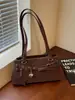 Bolso de axila retro de alta gama para mujer, nuevo bolso de mano de moda tendencia 2026, bolso de hombro de gran capacidad para el día a día, bolso baguette