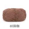 Hilo de Azúcar al por Mayor Hilo de Algodón Leche de 2 Cabos Hilo de Miel Hilo para Bebé Hilo para Muñecas Hilo de Algodón Crochet Hilo para Niños