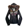 Sudadera Nueva para Mujer Estilo Retro Y2K con Decoración de Cuello de Piel Otoño e Invierno Estilo Gótico Único Moda Trendy Ins High Street