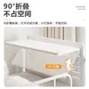 Escritorio de Computadora Plegable Grande para Camas Literas de Dormitorio, No Requiere Instalación, Escritorio Flotante para Estudiantes