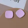 Estilo de Fragancia Pequeña Versátil Simple Color Sólido Felpa Flocado Estampado Cuadrado Parche Accesorios para Joyería Hecha a Mano DIY Venta al por Mayor