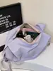 Bolsa de Lona para Mujer, Bolso Cruzado Estilo Coreano Estilo Perezoso, Gran Capacidad para Viajes Casual Versátil Almacenamiento Hombro Deportivo Bolso Mensajero