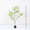 Árvore de Oliveira Artificial de 1,2m, Nandina, Planta em Vaso Banana-do-Viajante, Decoração de Casa, Planta Verde Artificial, Decoração de Paisagismo de Chão