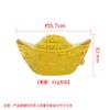 Ornamento Yuanbao com Esmalte Citrino Coleta de Riqueza Decoração de Presente para Negócios Artesanato Oramentos Cornucópia Acessórios Pequeno Yuanbao