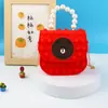 Bolso Bandolera Vanguardia para Hombro Niños Bandolera Bolso de Mano Perla Burbuja Bolso Bandolera de Silicona para Hombro Bolso Gelatina