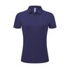 Overol de Manga Corta con Cuello Tipo Polo de Hielo de Verano Transfronterizo para Equipo Estampado Personalizado con Logo Ropa de Secado Rápido para Hombre y Mujer