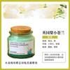 Comércio de exportação transfronteiriço tampa de madeira vidro verde fragrância vela sem fumaça cera de soja planta óleo essencial vela aromaterapia
