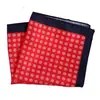 Fabricante Original Em Estoque Lenço de Seda Pequeno Quadrado para Pescoço 23cm Bolso de Terno Masculino Lenço de Seda Poliéster Homens de Negócios