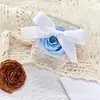 Flor Eterna Acrílico Rosa Cravo Caixa de Flores Dia dos Namorados Natal Dia das Mães Presente de Dia dos Namorados