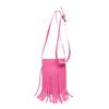 Bolso de hombro para mujer con borlas para teléfono móvil, diseño de nicho, personalizado, a juego para uso diario, 2024