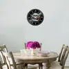 Relógio de parede artesanal de luxo moderno decoração de parede de trem relógio de parede moderno relógio de parede de disco de vinil atacado e varejo