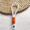 Lanyard para Teléfono con Bloques de Color Sencillo de Moda Llavero Muñeca Cuerda Corta Universal Lanyard Creativo para Llaves de Coche Hecho a Mano