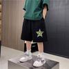 Ropa Infantil Pantalones Cortos para Niños 2025 Verano Nuevo Estilo Pantalones de Cinco Puntos de Dibujos Animados para Niños Medianos y Grandes Pantalones Cortos Deportivos Finos para Niños Modernos