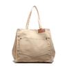 Bolsa Relaxante de Grande Capacidade Roupa de Trabalho Bolsa Tote Simples Estilo Coreano 2025 Nova Bolsa de Ombro Feminina Bolsa de Lona Moderna