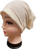 Chapéu Unissex Casual de Seda Gelada Novo para Verão, Camada Dupla Fino Respirável, Touca de Dormir, Chapéu para Clima Frio, Chapéu Turbante, Chapéu Solto