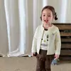 (9.15 Novedades) Conjunto de Invierno para Niñas, Nuevo Conjunto de Top y Pantalones para Niños, Suéter de Punto, Ropa de Bebé Grado A