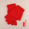 Guantes de Medio Dedo para Hombre y Mujer Otoño e Invierno Cálidos y Protección contra el Frío Color Sólido Tejidos Dos Dedos Pantalla Táctil Guantes de Ciclismo Fabricantes Venta al por Mayor